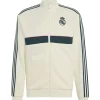 EA Sports FC 27 Jude Bellingham Adidas Real Madrid White Fleece Track Jacket Front View