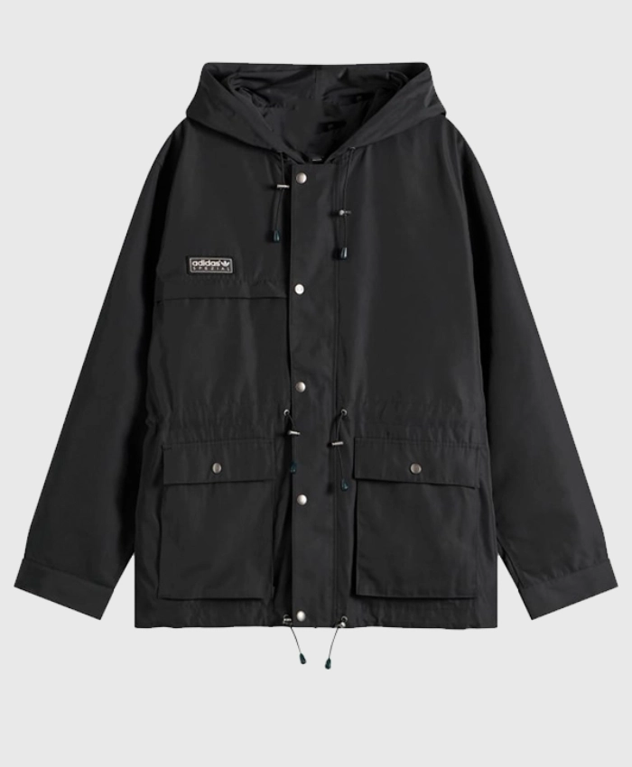 END. x Adidas St 11 SPZL 2026 Black Hooded Jacket