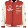 F1 Heritage Varsity Jacket Red
