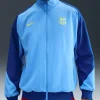 FC Barcelona Strike Fourth Mens Nike Anthem Blue Polyester Jacket