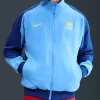 FC Barcelona Strike Fourth Nike Anthem Blue Polyester Jacket