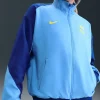 FC Barcelona Strike Fourth Womens Nike Anthem Blue Polyester Jacket
