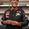 George Lynch 25th Anniversary Of The 2001 Philadelphia 76ers Black Bomber Jacket