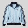 Get Adidas Jennie Kim Blackpink SS26 White Fleece Track Jacket On Sale