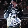 Get R&B Tour 2026 Chris Brown Supreme x Vanson Spider-Man Leather Jacket