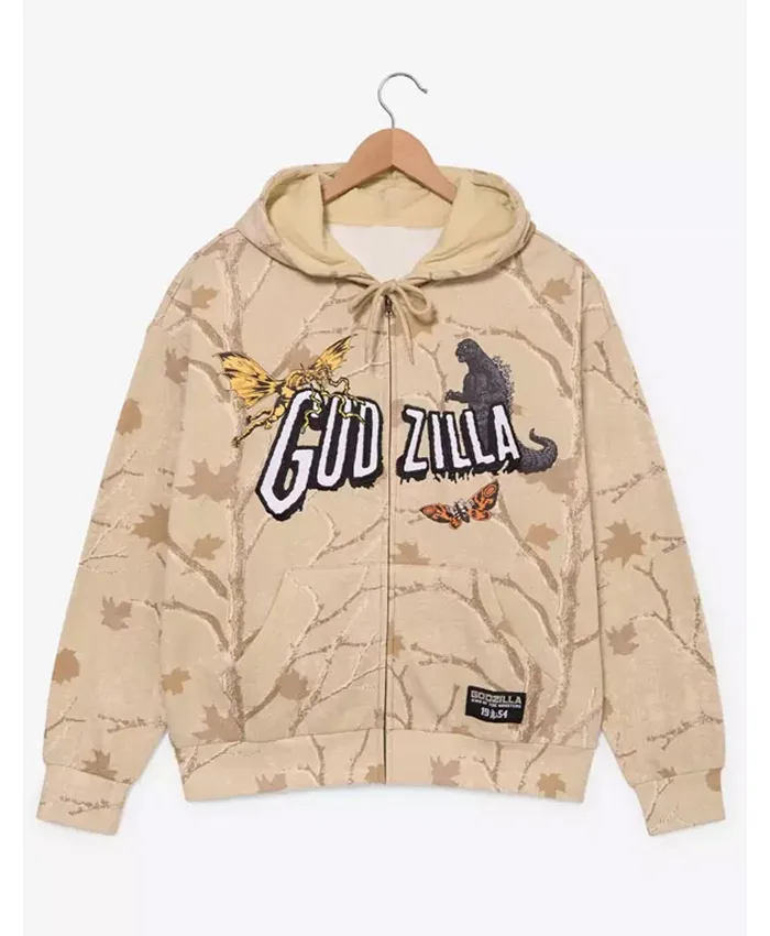 Godzilla Botanical Camo Hooded Jacket