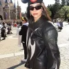 Grab the Dua Lipa World Tour Black Leather Jacket On Sale