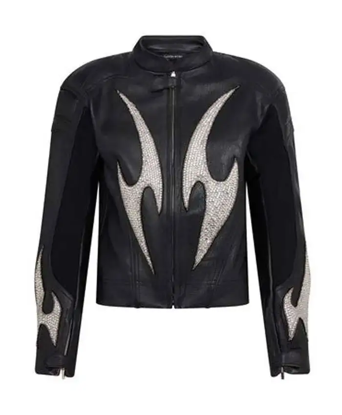 Grab the Dua Lipa World Tour Black Leather Jacket Shop now