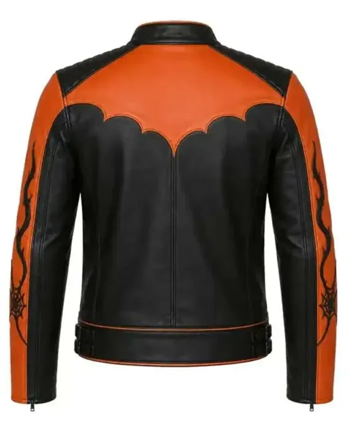Halloween-Pumpkin-Orange-and-Black-Racing-Jacket