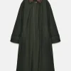 Hannah Waddingham TV Series Ride or Die 2026 Black Trench Coat