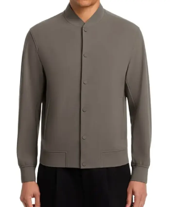 Harry Jowsey TV Series Lets Marry Harry 2026 Grey Bomber Jacket