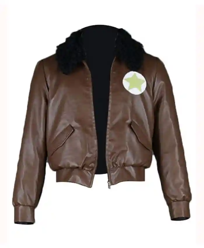 Hetalia America Alfred F Jones Leather Bomber Jacket