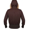 Hollister Peyton twill hooded jacket with practical storage pockets