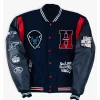 Howard University The Mecca Motto 3.0 Wool Varsity Jacket