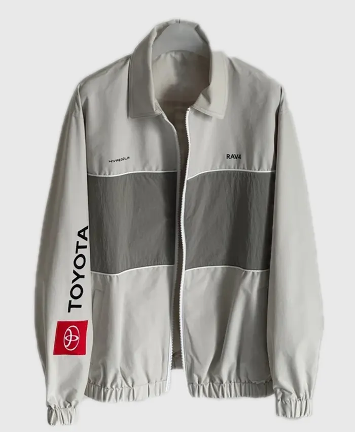 Hypegolf x Toyota 2026 RAV4 Capsule Grey Zip-Up Jacket