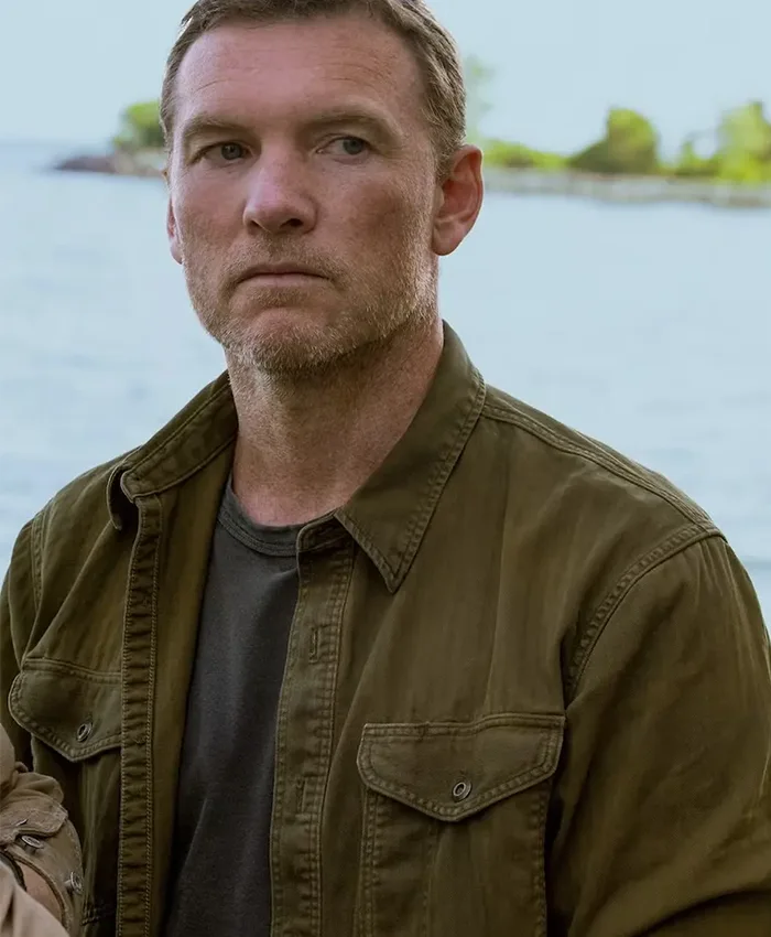 I Will Find You S01 David Burroughs Green Jacket