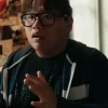 Jacob Batalon Movie Spider-Man Brand New Day 2026 Ned Blue Track Jacket Front