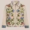 Jaylan Evans TV Series My Life with the Walter Boys 2026 Skylar Summerhill Floral Embroidered Jacket Front