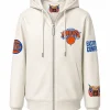 Jeff Hamilton New York Knicks Leather Zip-Up Jacket