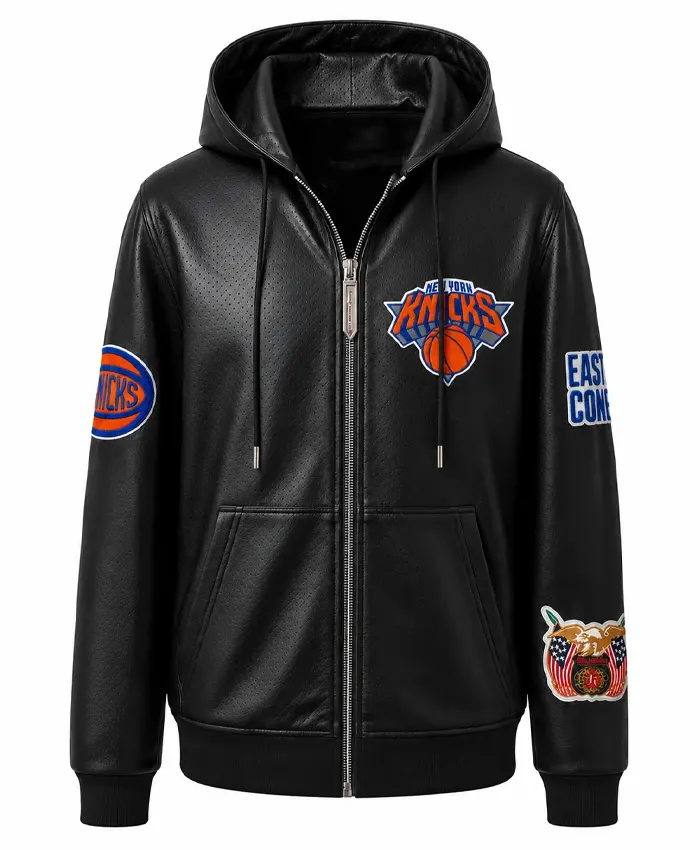 Jeff Hamilton New York Knicks Zip-Up Jacket