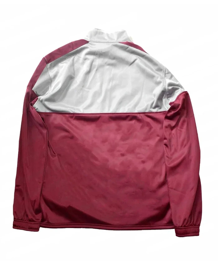 Jensen Ackles TV Series The Boys Soldier Boy Season 03 Episode 05 Red and Grey Jacket Back