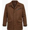 Jimmi Simpson TV Series Dark Matter 2026 Ryan Holder Brown Cotton Jacket
