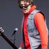 Joe Keery Outside Land Concert 2026 Grey Vest Side View