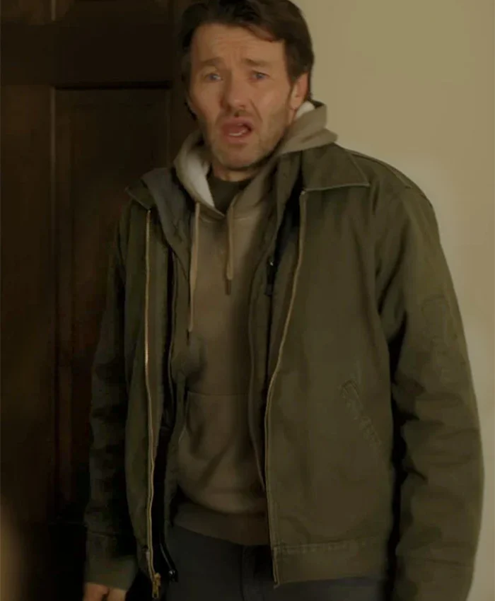 Joel Edgerton TV Series Dark Matter 2026 Jason Dessen Green Cotton Jacket