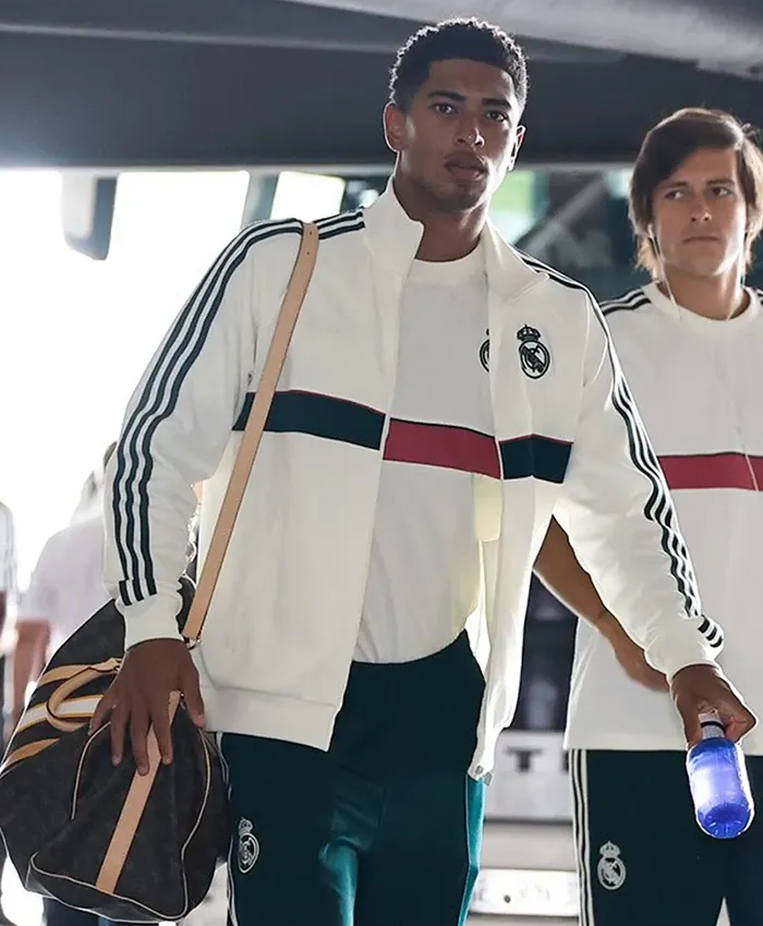 Jude Bellingham EA FC 27 Real Madrid White Track Jacket