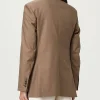 Judith Burton TV Series Ride or Die 2026 Hannah Waddingham Beige Blazer Back
