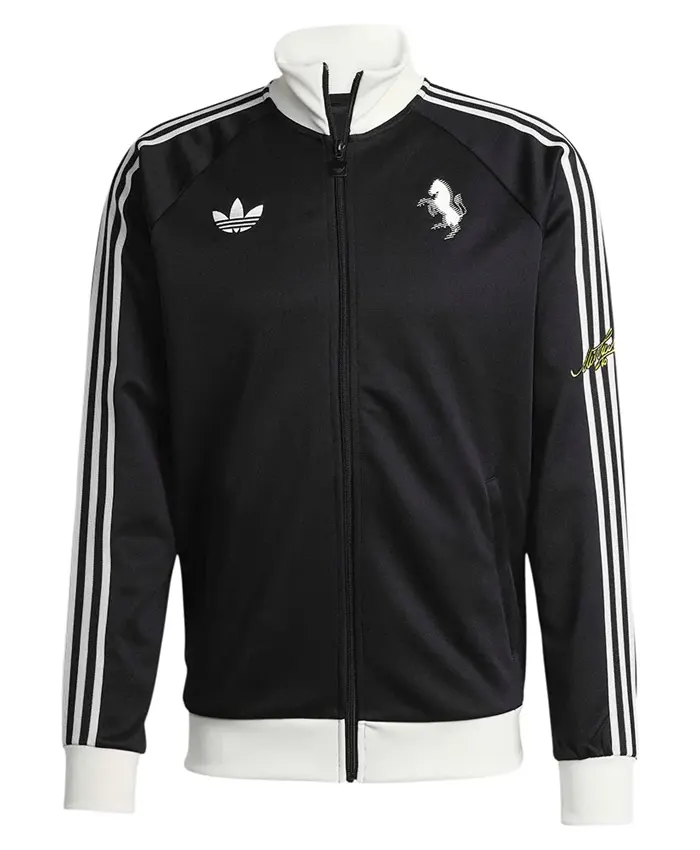 Juventus adidas Culturewear Black Fleece Track Jacket