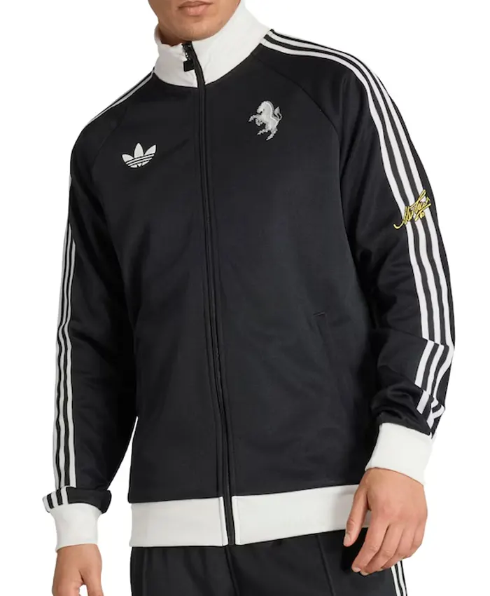 Juventus adidas Culturewear Full Zip Black Track Jacket