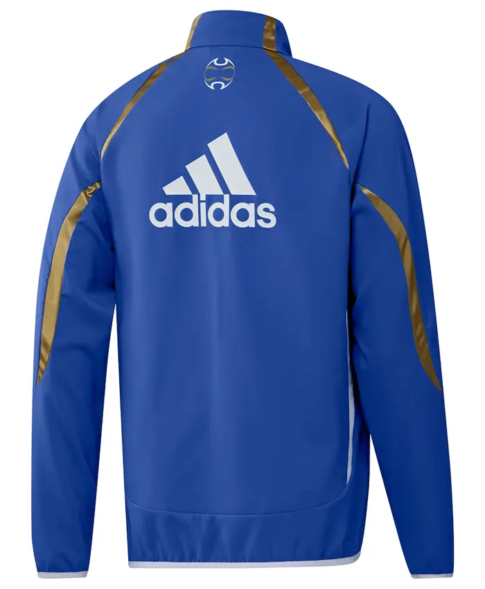 Juventus adidas Teamgeist Raglan Blue Jacket