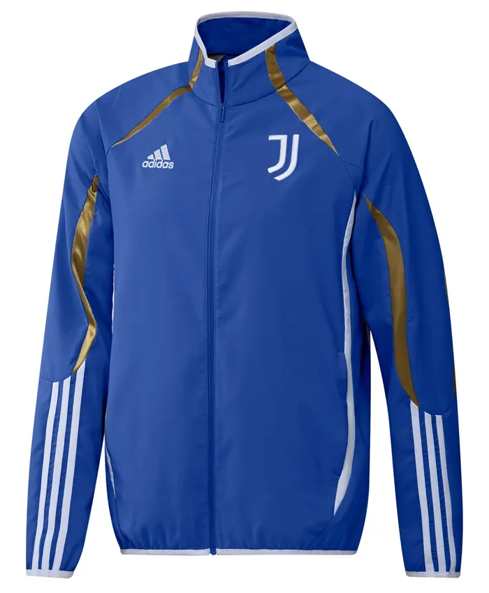 Juventus adidas Teamgeist Raglan Full Zip Jacket Blue