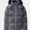 KENT-GLO High-Gloss Hooded Down Jacket By Mackage