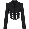 Keeley Jones TV Series Ted Lasso S04 Black Corset Blazer