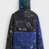 Kith Xander Bandana Tech Hooded Multi Jacket Back