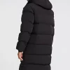 Long Length Black Puffer Jacket Mens