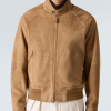 Loro Piana Novak Suede Bomber Jacket For Men