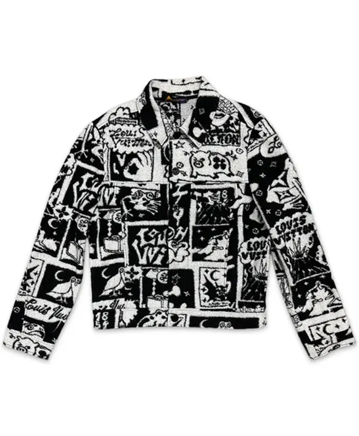 Louis Vuitton LV Comics Trucker Jacket