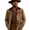 Luke Bracey TV Series Little House on the Prairie 2026 Tan Brown Cotton Jacket