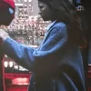 MJ Movie Spider-Man Brand New Day 2026 Zendaya Grey Long Wool Coat