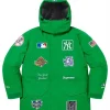 MLB Supreme New York Yankees Gore Tex 700-Fill Down Jacket Green