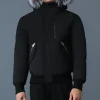 Mackage Dixon Down Bomber Fur Hooded Jacket