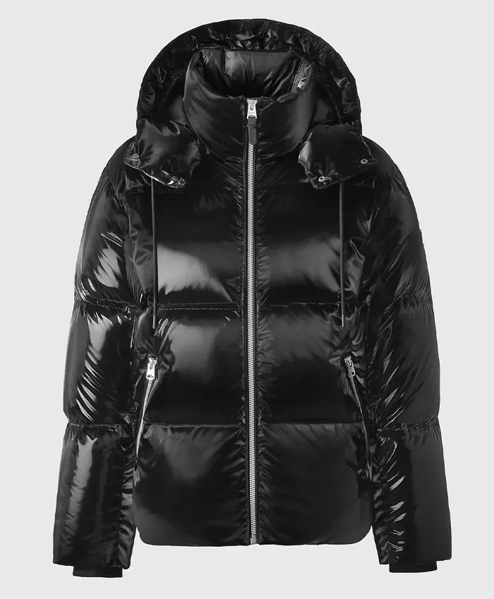 Mackage Kent Glo High Gloss Hooded Down Puffer Jacket