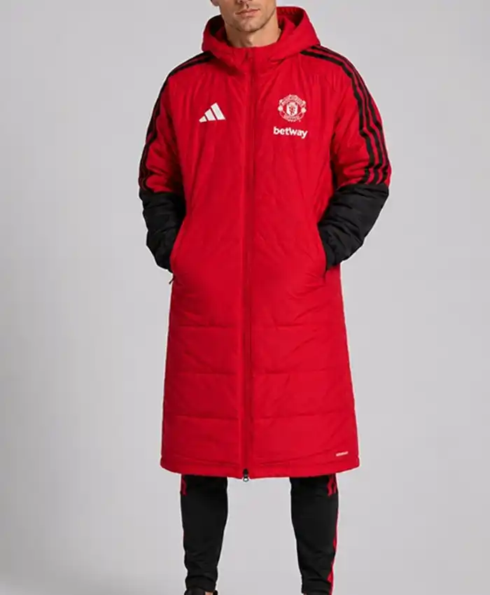 Manchester United 26 27 Training Tiro Long Coat