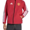 Manchester United adidas 2026 Anthem Red Jacket