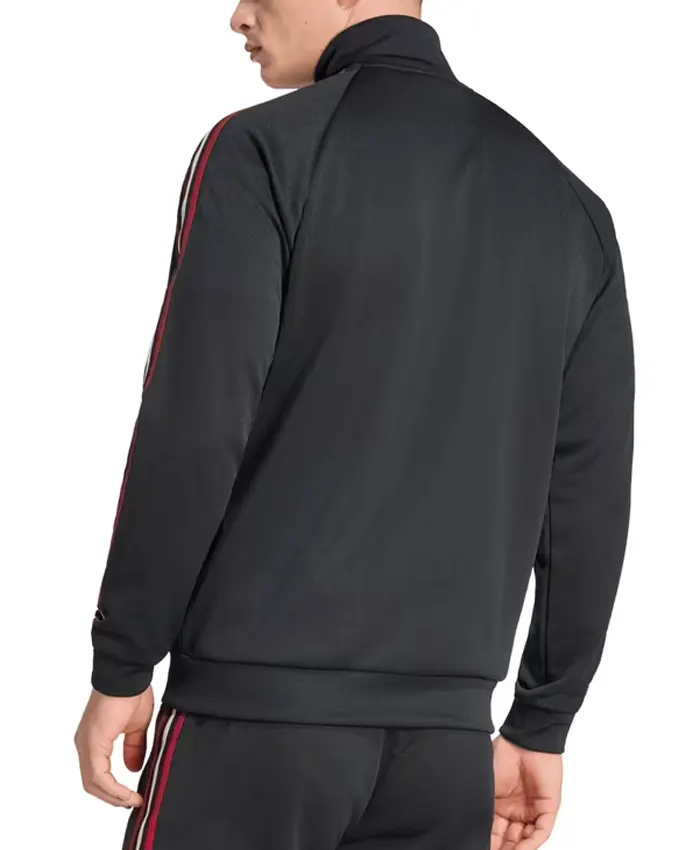 Manchester United adidas Culturewear Black Track Jacket Back