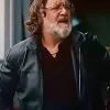 Manco Kapak Movie The Get Out 2026 Russell Crowe Black Leather Jacket