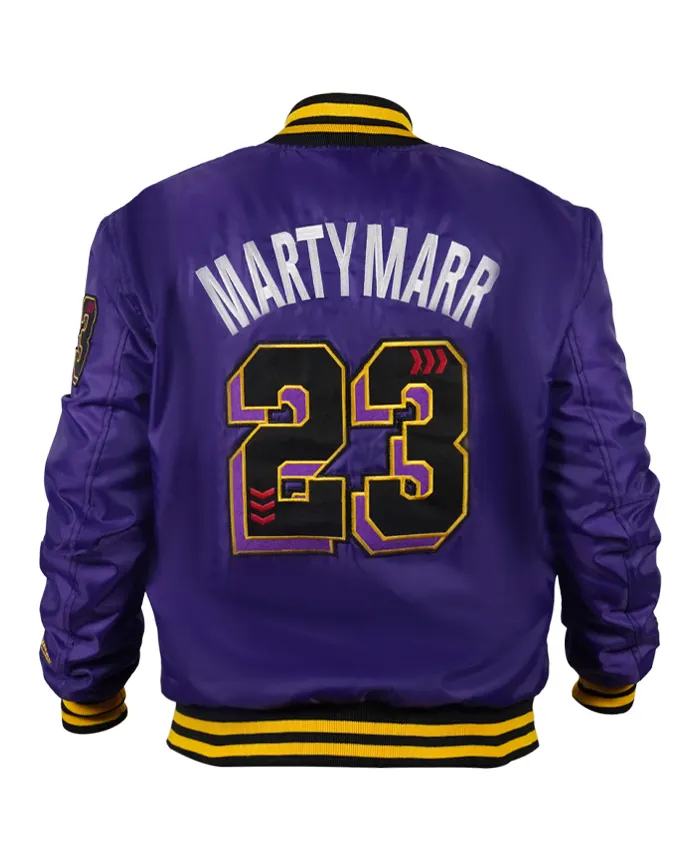 Martin Bomber Jacket Back View
